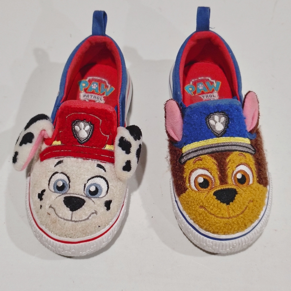 Paw Patrol Kids Shoes - Red and Blue Size 8